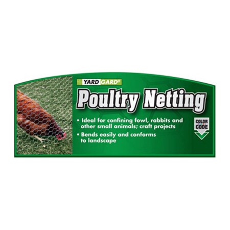 Midwest Airlines 889955PNS Yardgard Poultry Netting Header Sign 180251